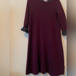 Midi fleece dress